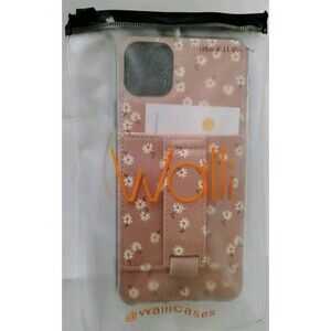 Walli Case iPhone 11 Pro Max Falling For Floral NIB Wallet Loop Kickstand Pink